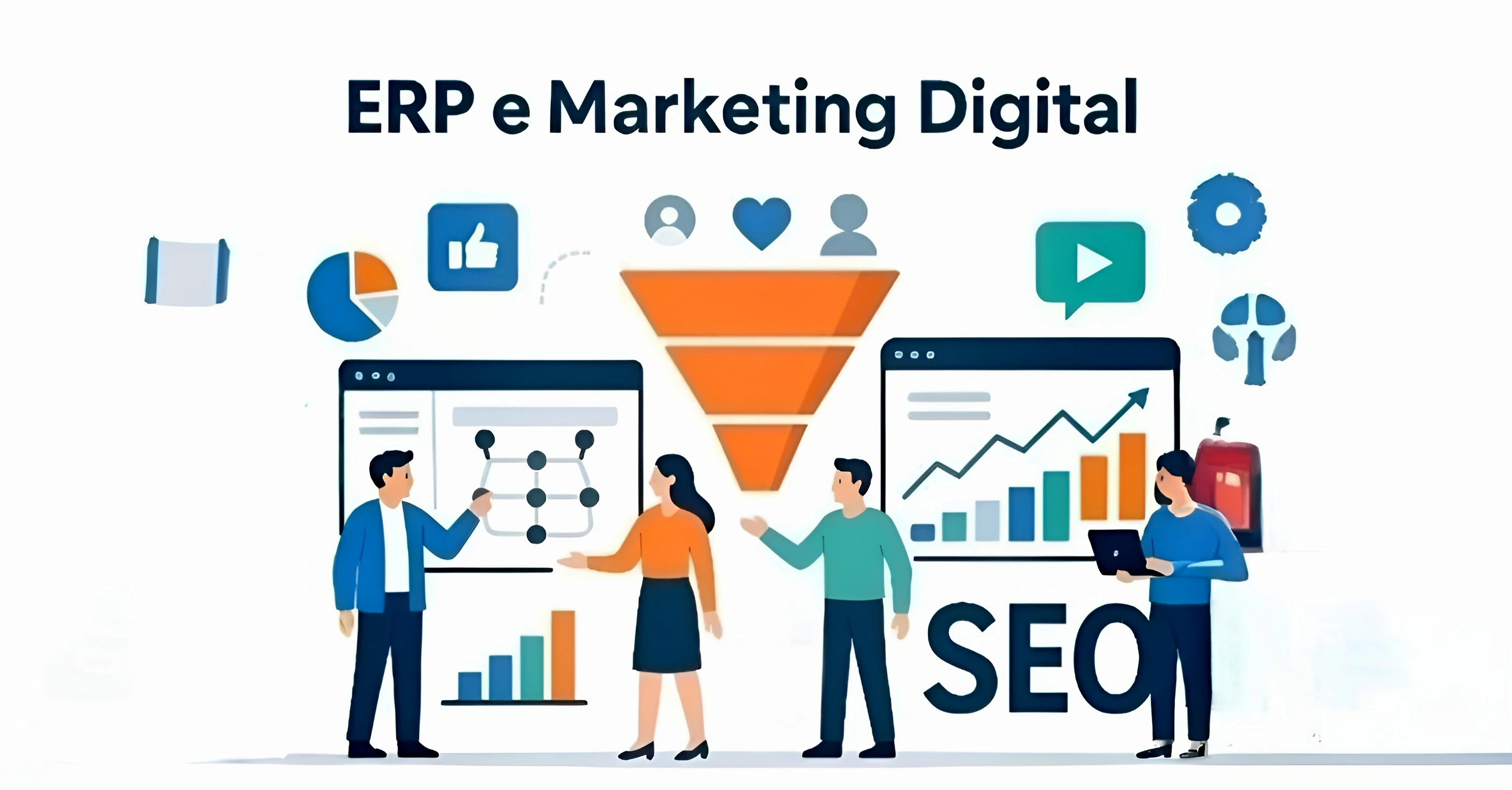 erp e marketing digital com seo inteligencia organica