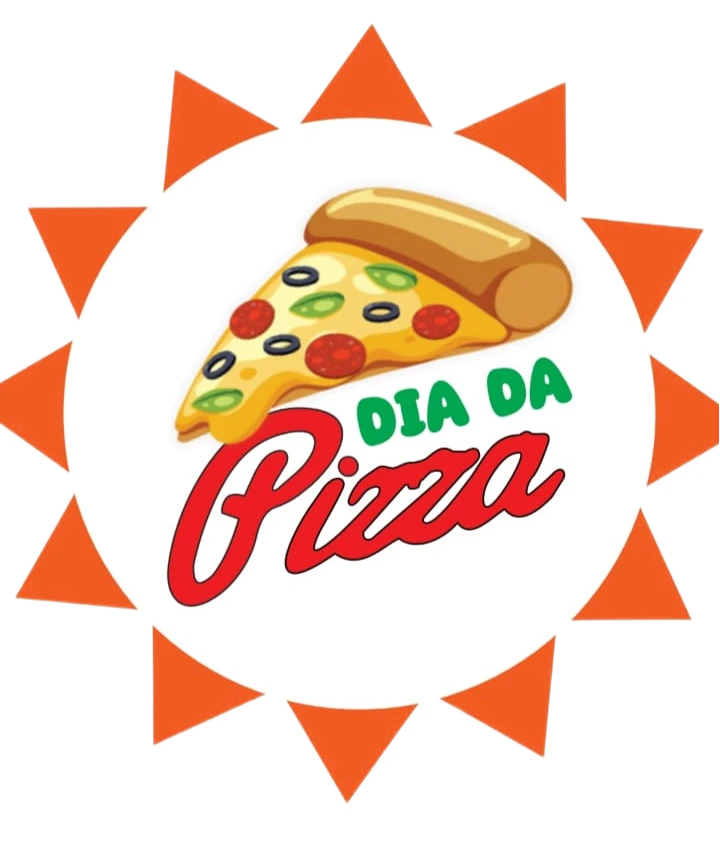 logotipo da pizzaria dia da pizza