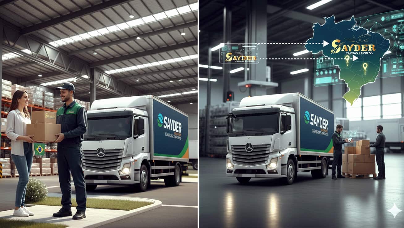 Sayder Cargas transporte porta a porta SP sem transbordo frota dedicada