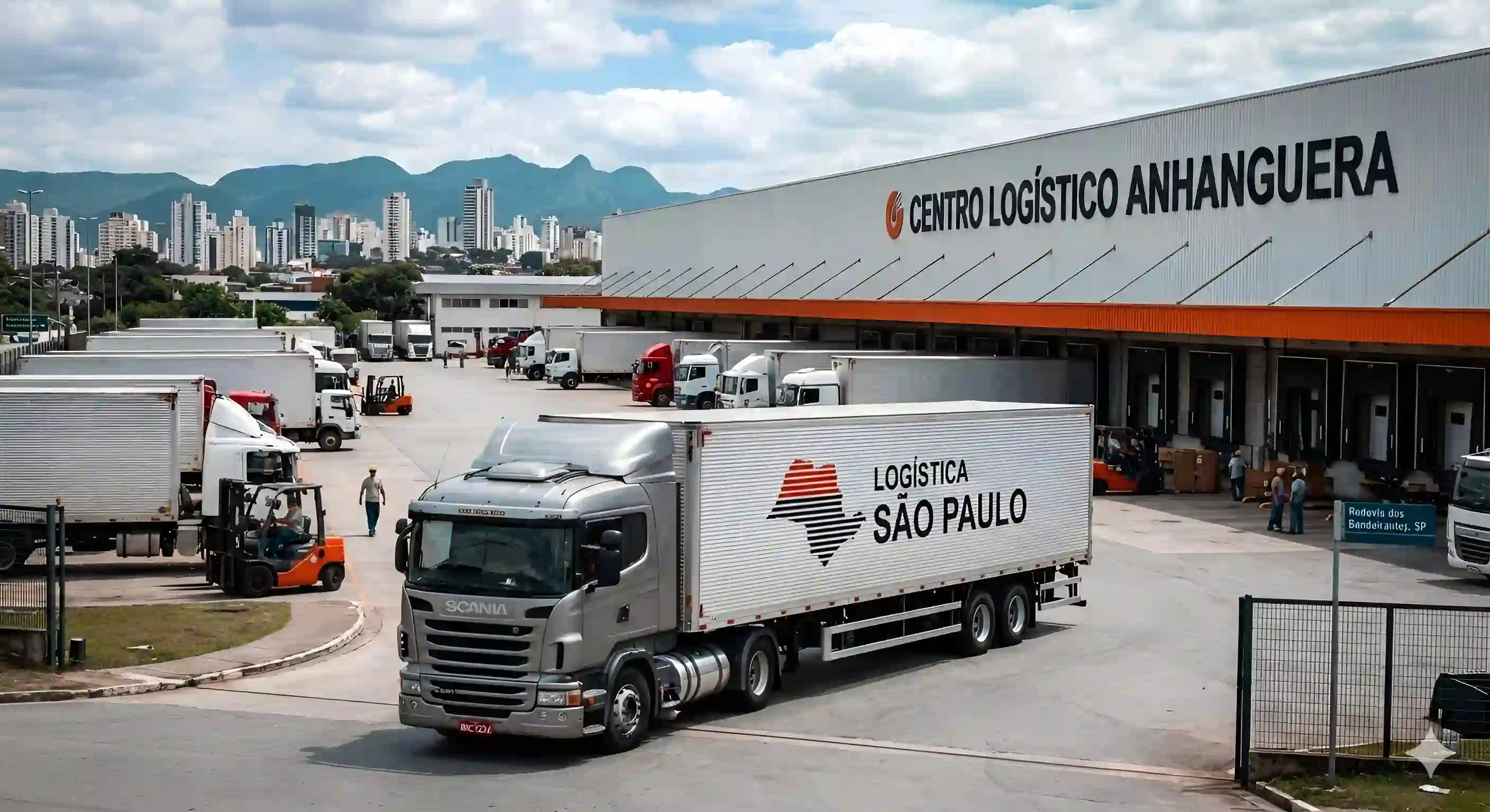 Caminh�o e log�stica urbana em S�o Paulo