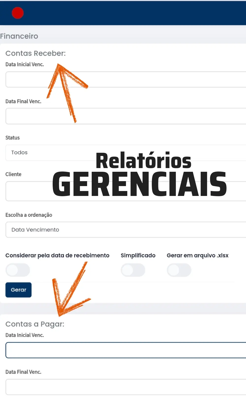 Relat�rios gerenciais do MIKON ERP com dados de vendas e estoque