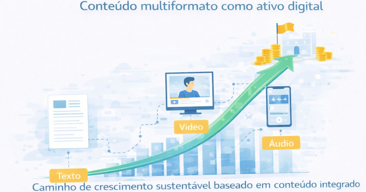 Contedo multiformato como ativo digital