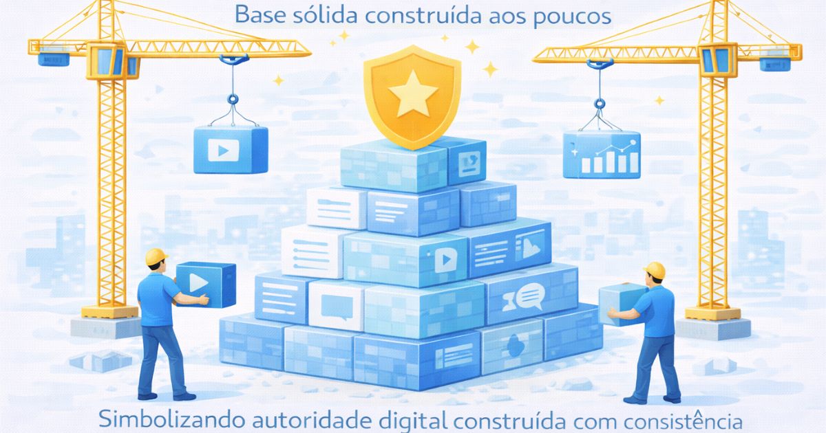 Base sólida construída aos poucos