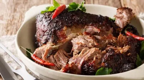 Receitas de Natal- Pernil ao vinho branco