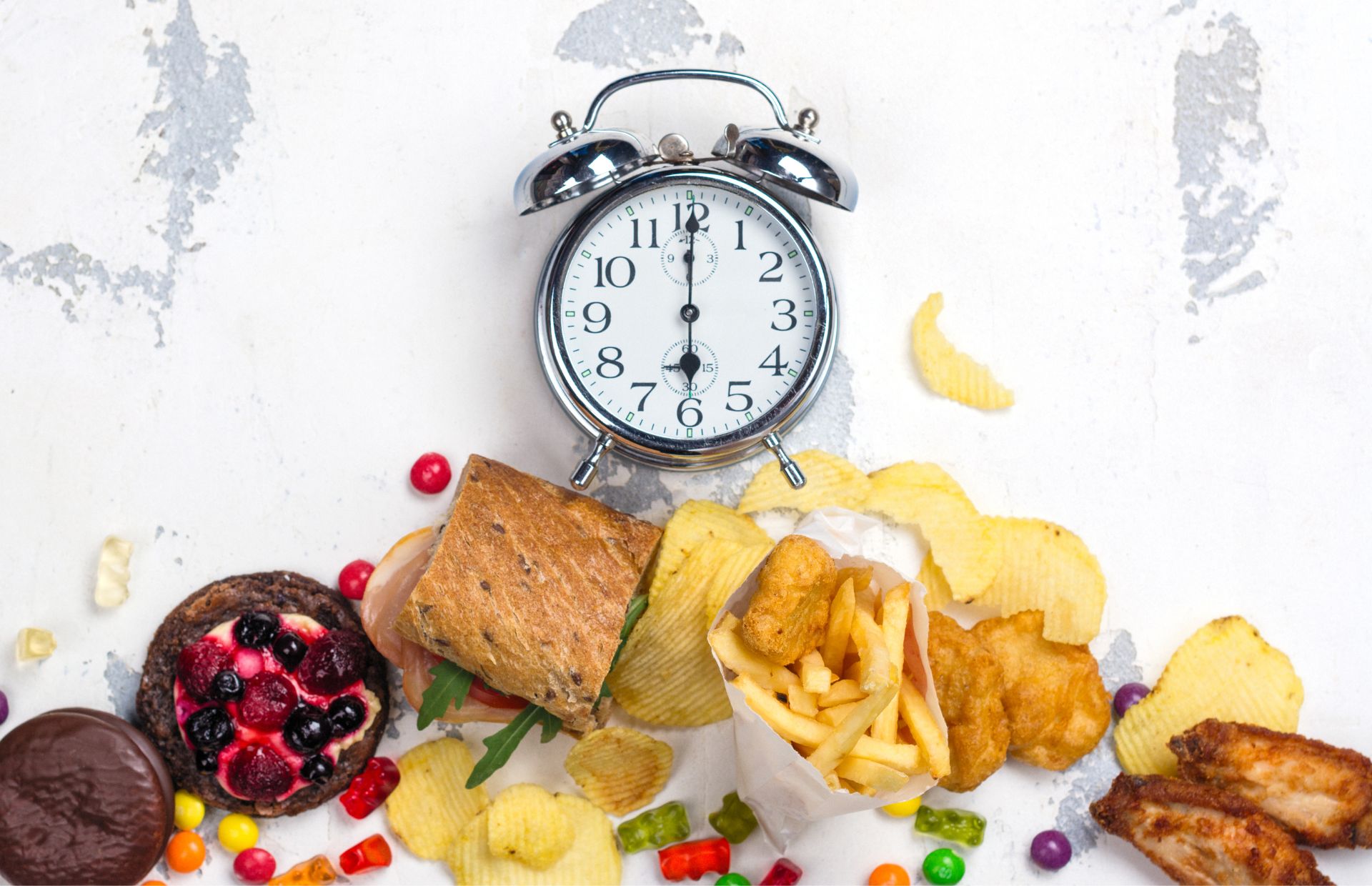You'll end up binge eating if you restrict bad binge foods with ticking timer on top