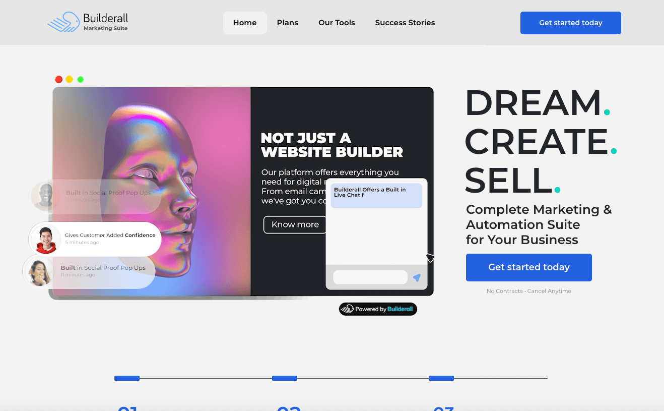 builderall la piattaforma per lo sviluppo di siti internet