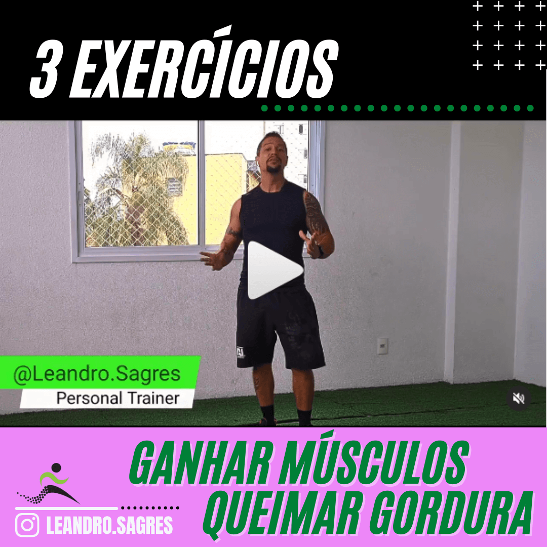 3 Exercícios para queimar gordura e ganhar músculos thumbnail