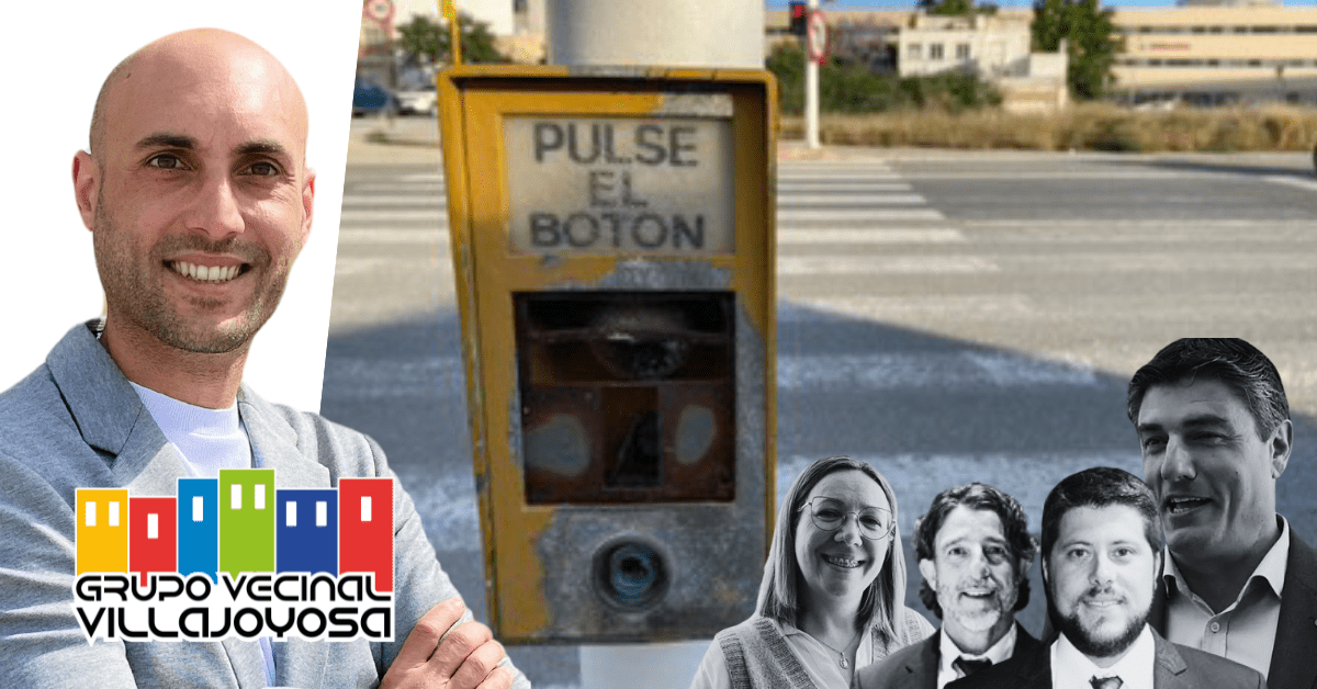 GVV exige mantenimiento urgente pulsadores y mejoras seguridad peatonal calle cervantes thumbnail