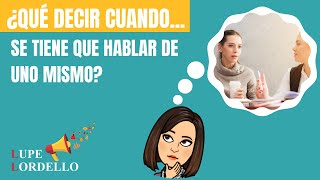 Frases úteis! O que dizer em espanhol quando queremos falar de nós mesmos? thumbnail